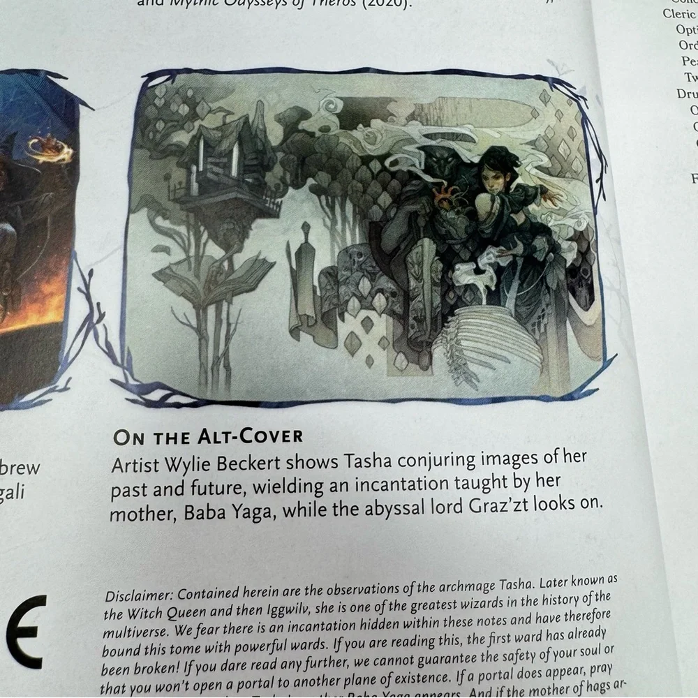 D&D 5E Tasha’s Cauldron of Everything Limited Edition Alt Cover First Edition